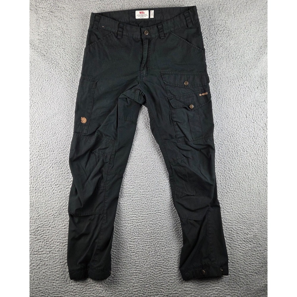 Fjallraven Vidda Pro Trousers Mens EU 48 US 32 Regular Black G-1000 Cargo